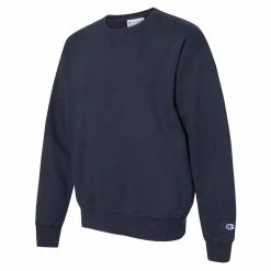 BargainJunkie New Champion Men's Garment Dyed Fleece Crewneck Sweatshirt