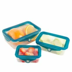 BargainJunkie Handy Gourmet 14-piece Flexi-Top Container Set With Date Dial New