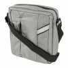 BargainJunkie Lifestyle Sharper Image Stealth Cross Body Power-Up Laptop Messenger, Grey