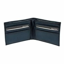BargainJunkie New Buxton RFID Slimfold Wallet, Black