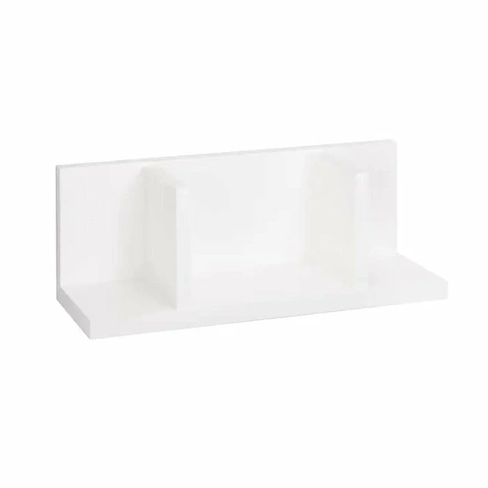 BargainJunkie Honey Can Do Reversible Wall Shelf, White