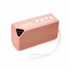 BargainJunkie New Roomify Rechargeable Bluetooth Speaker, Blush