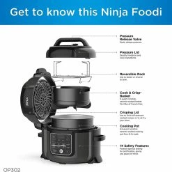 BargainJunkie Ninja Foodi 9-in-1 6.5 Quart Pressure Cooker New