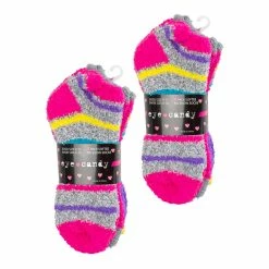 BargainJunkie Clothing & Accessories Eye Candy 8-Pack Softee Multicolor No Show Sock