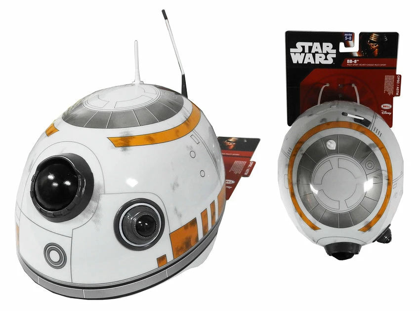 BargainJunkie Disney Star Wars BB-8 Bell Childs Multi-Sport Bicycle & Skating Helmet, Age 5-8