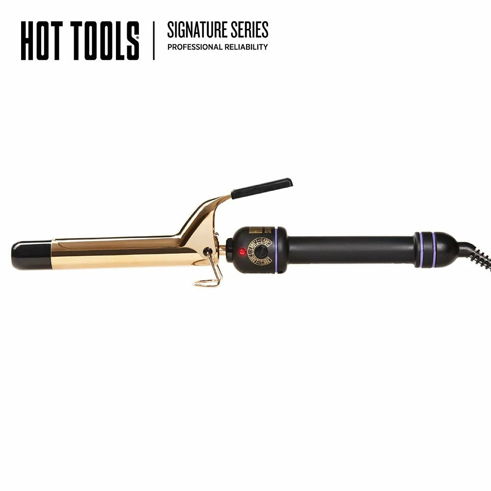 BargainJunkie Hot Tools 1" Gold Curling Iron/Wand New