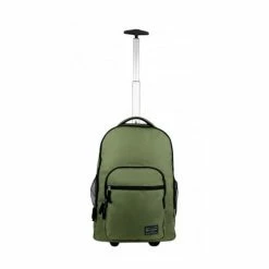 BargainJunkie New Ecogear Rolling Dhole Laptop Backpack, Olive Green