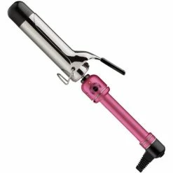 BargainJunkie Hot Tools Pink Titanium 1.25 Inch Salon Curling Iron