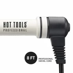 BargainJunkie Hot Tools Nano Ceramic 1-1/4 Inch Salon Tapered Curling Iron With Extra Long Barrel