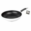 BargainJunkie Complete Cuisine 9.5" Non-Stick Stainless Steel Frying Pan Kitchen