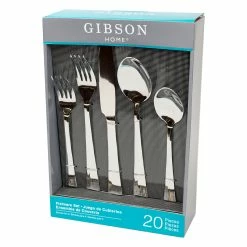 BargainJunkie Gibson Fairford 20 Pc. Flatware Set