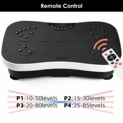 BargainJunkie Vibration Plate Exercise Machine With Resistance Bands New