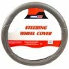 BargainJunkie PowerXT Steering Wheel Cover, Contoured Grey Vegan Leather Tools & Auto