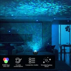 BargainJunkie Starry Sky Night Light Projector, 2 Pack