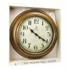BargainJunkie Home & Garden Empire 24 Inch Decorative Wall Clock, Brushed Copper