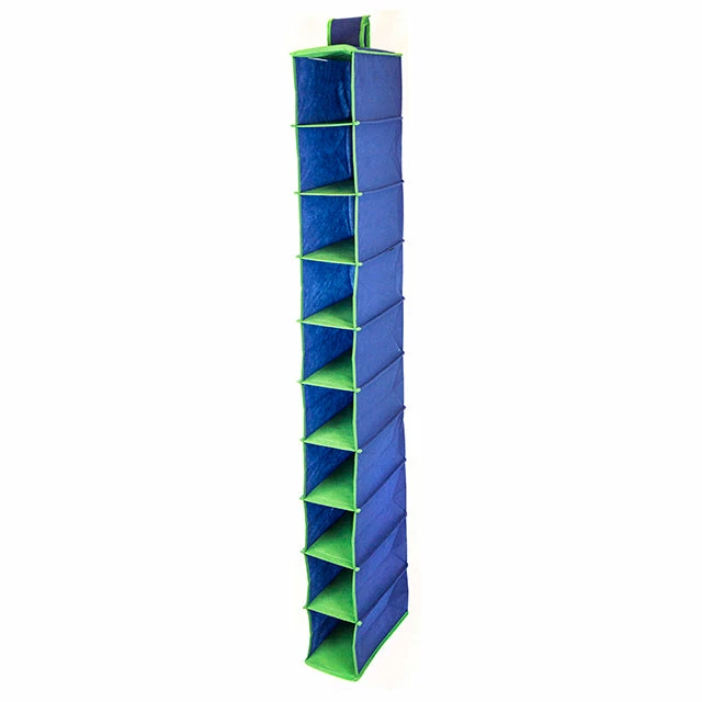 BargainJunkie Neat Freak Your Zone Jr. Boys 10-Shelf Closet Organizer, Navy Blue New