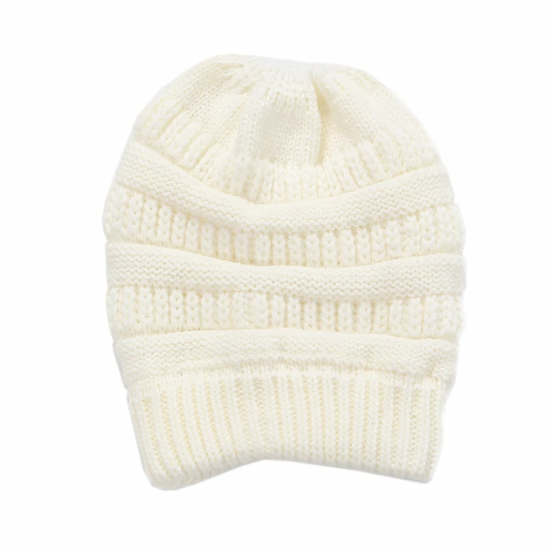 BargainJunkie Cozy Comforts Ponytail Winter Fashion Beanie Hats