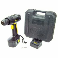 BargainJunkie Tradespro 18 Volt Cordless Drill With Case 837590 Tools & Auto