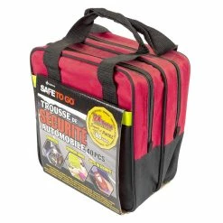 BargainJunkie 39pc Roadside Emergency Auto Safety And First Aid Kit
