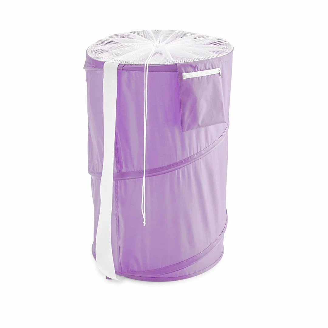 BargainJunkie Roomify Pop Up Hamper, Lilac
