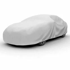 BargainJunkie New Rust-Oleum Waterproof Stops Rust 13' 2" - 14' 2" Car Cover, Certified Refurbished