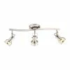 BargainJunkie Catalina 3-Light Nickel Decorative Fixed Track Light Kit Home & Garden