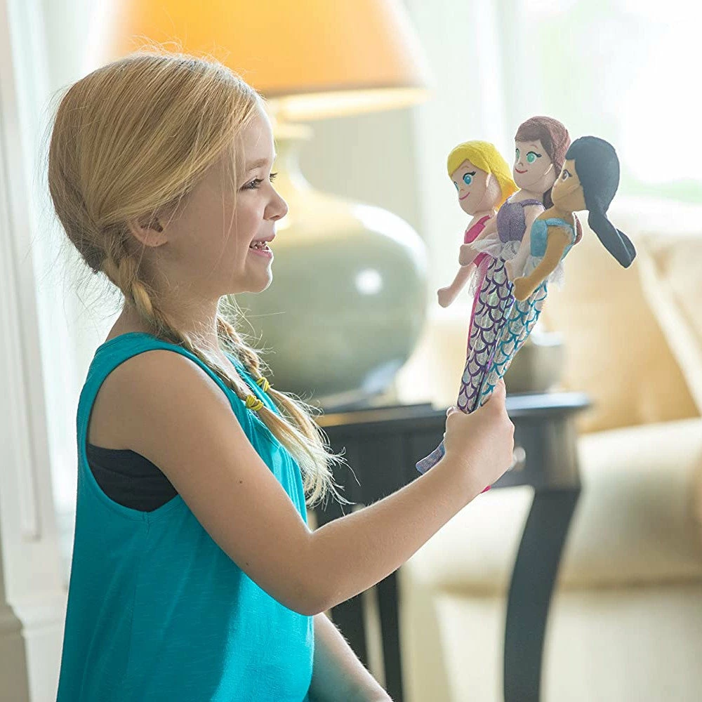 BargainJunkie Wild Republic Huggers Mermaid Slap Bracelet, Blue