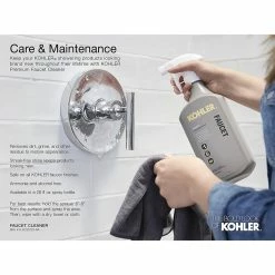 BargainJunkie New Kohler Radiate Multifunction Handshower, Polished Chrome