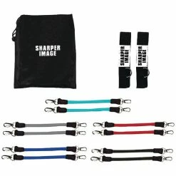 BargainJunkie Sharper Image 5-In-1 Leg Training Resistance Bands