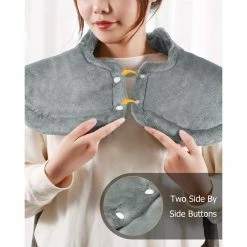 BargainJunkie New Large Heating Pad For Back And Shoulder