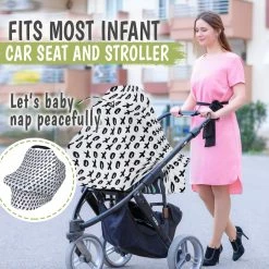 BargainJunkie KeaBabies All In 1 Multi Use Cover, XOXO