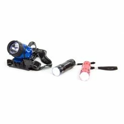 BargainJunkie New Superex Beammaster Flashlight Headlamp Combo