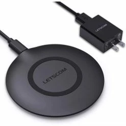 BargainJunkie Letscom Super P 15W Wireless Charger With AC Adapter