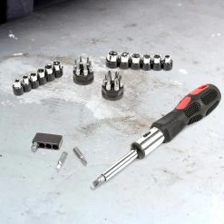 BargainJunkie Tools & Auto PowerXT 34pc Ratcheting Screwdriver