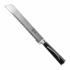 BargainJunkie Kitchen Ginsu Hanaita Damascus Series 8" Bread Knife