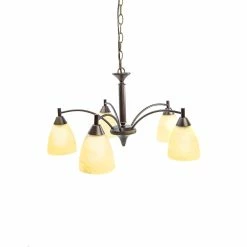 BargainJunkie Catalina By Evolution 5-Light Chandelier