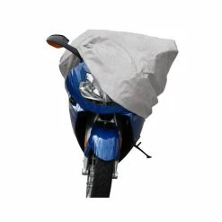 BargainJunkie Pilot Silver Motorcycle Cover – Small