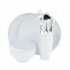 BargainJunkie Roomify White 9pc Plastic Dish Set