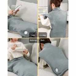 BargainJunkie New Large Heating Pad For Back And Shoulder