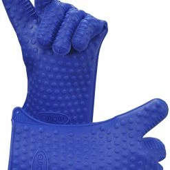 BargainJunkie New Eurow Cooking & Grilling Silicone Heat Resistant Gloves
