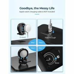 BargainJunkie Seneo 2 In 1 Wireless Charger With QC 3.0 Adapter New