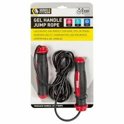 BargainJunkie New Series-8 Fitness Gel Handle Jump Rope