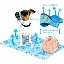 BargainJunkie All For Paws Always Cool Dog Mat, Large New