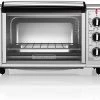 BargainJunkie Black + Decker 6-Slice Convection Toaster Oven, Refurbished New