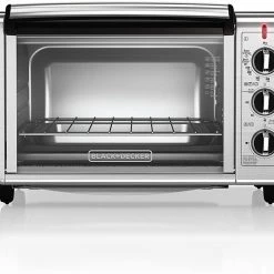 BargainJunkie Black + Decker 6-Slice Convection Toaster Oven, Refurbished New