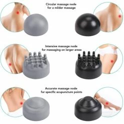 BargainJunkie Naipo Handheld Percussion Massager With Heat New