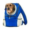 BargainJunkie Intellibrands Mesh Pet Backpack, Blue Lifestyle