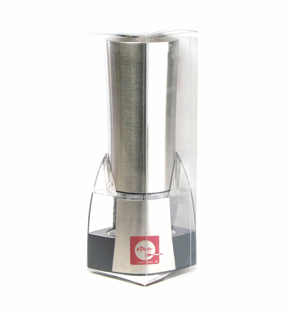 BargainJunkie Il Piatto Pieno Dual Electric Salt And Pepper Mill