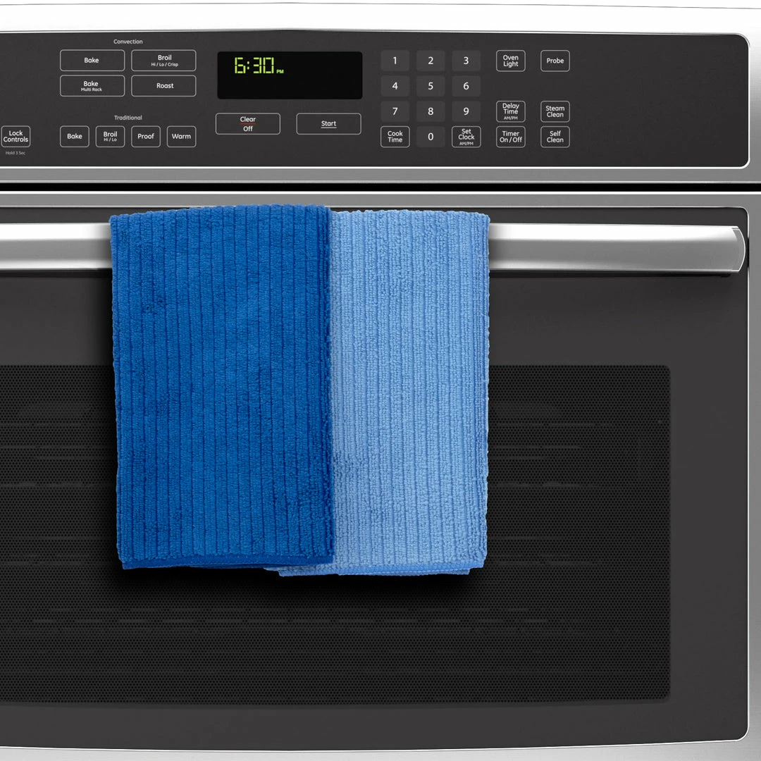 BargainJunkie Intellibrands Microfiber Bar Mop Towels, Assorted Colors 4 Pack Home & Garden