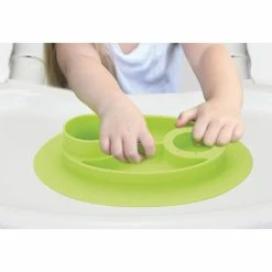 BargainJunkie InterDesign Jr Mini Non-slip Silicone Oval Placemat, 2 Pack